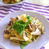 【レンチンパスタ】和風きのこパスタ