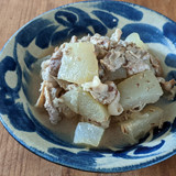 冬瓜と豚バラ肉の味噌煮