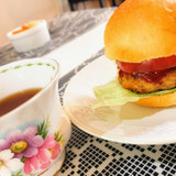 パンも手作りハンバーガー