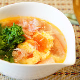 ＊かに玉トマトスープ＊