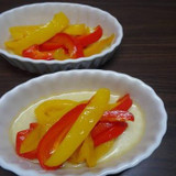 ピクルス液の応用「パプリカ炒め」