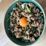 豚肉とニラの簡単スタミナ丼