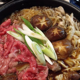 すき焼き♡割りした