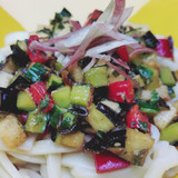 夏野菜冷やしうどん