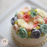 アイシングクッキーフラワーケーキ教室ribbonberry