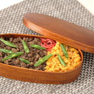 レバーそぼろ弁当