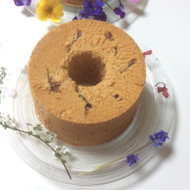 桜のシフォンケーキ