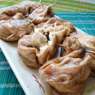 お餅入り巾着煮