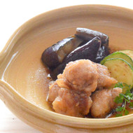 豚肉と季節野菜の焼き浸し