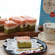春の３色蒸しパン