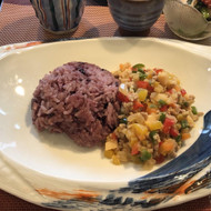 黒米ジンジャー味噌ライス