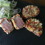 豚ヒレ肉のあられ揚げ