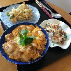 割り下を作っておけば、とろっと卵の親子丼ができちゃいます。