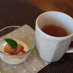 カフェスィーツでほっこり。