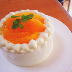 ナッペ技術なくてもキレイに出来るショートケーキ♪