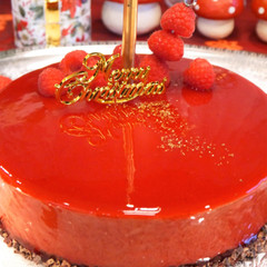クリスマスレッスン‟フランボワーズとチョコレートのムース”