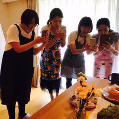 試食のときには恒例の写真撮影タイム～！