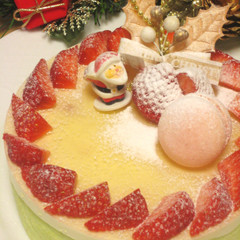 2011年クリスマスはマスカルポ－ネホワイトケーキ作ります