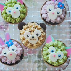 2019.6～8月親子クッキングのカップケーキレッスン
