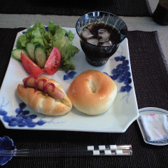 初級クラスのあんぱんとロールパン