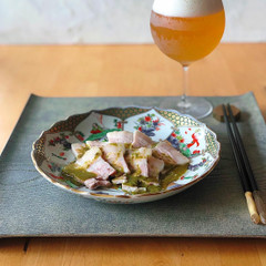 蒸し豚のやみつきソース。大好評の中華のおかずです。
