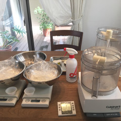 クイジナートを使うレッスンも。