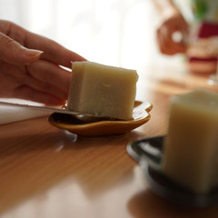 こちらは薬膳ミニメニューの「芋ようかん」