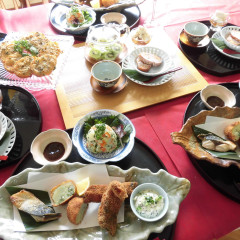 ランチ＆レッスン｜魚のさばき方や味噌漬け焼き・ポテトサラダ