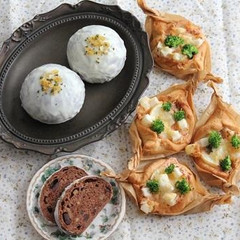 ショコラオレンジブール＆明太もっち～ず