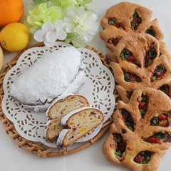 サマーシュトレン＆枝豆とオリーブのフーガス