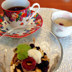 ヘルシースイーツでカフェタイム