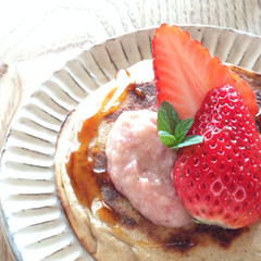 ノンシュガー天然酵母のパンケーキ
