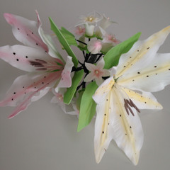 シュガークラフトで作るお花です