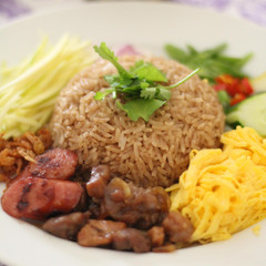 カオ・クルック・カピ(カピご飯）
