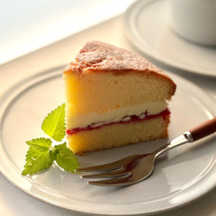 「ヴィクトリア・スポンジケーキ」