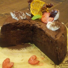 バレンタインデー企画❤生チョコスフレケーキ絶品です