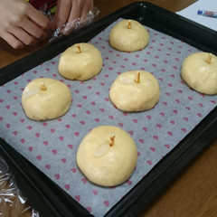 焼き上がりが楽しみです