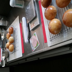 おいしそうなアンパンが焼きあがりました。