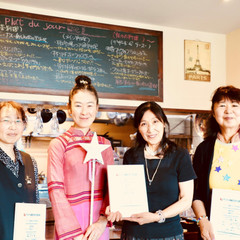 開校１０周年記念パーティー認定証授与式（我孫子レストラン）