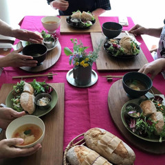 ソフトフランスを作ってバインミーを作りました～♡