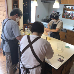 ご夫婦で仲良くパン作り♡夫婦円満の秘訣が聞けるかも♫