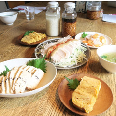 塩麹と醤油麹を使って、それらを使ってお料理を！