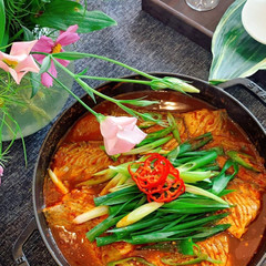 太刀魚の煮付け　韓国料理レッスン