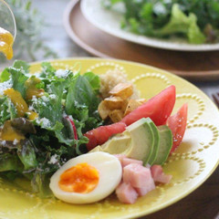 有機無農薬野菜たっぷりのサラダメニュー