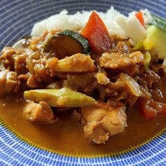 夏野菜のスパイスカレー