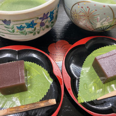 本日のお菓子。お菓子は変わります。