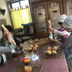 キッズキッチン
べこ餅作り