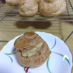 米粉のシュークリーム