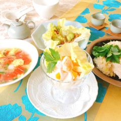 夏の中華料理レッスン♫