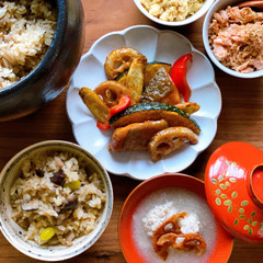 自家製発酵調味料で『秋の麹ごはん』